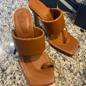 COPY - Zara Nude Heeled Sandals
